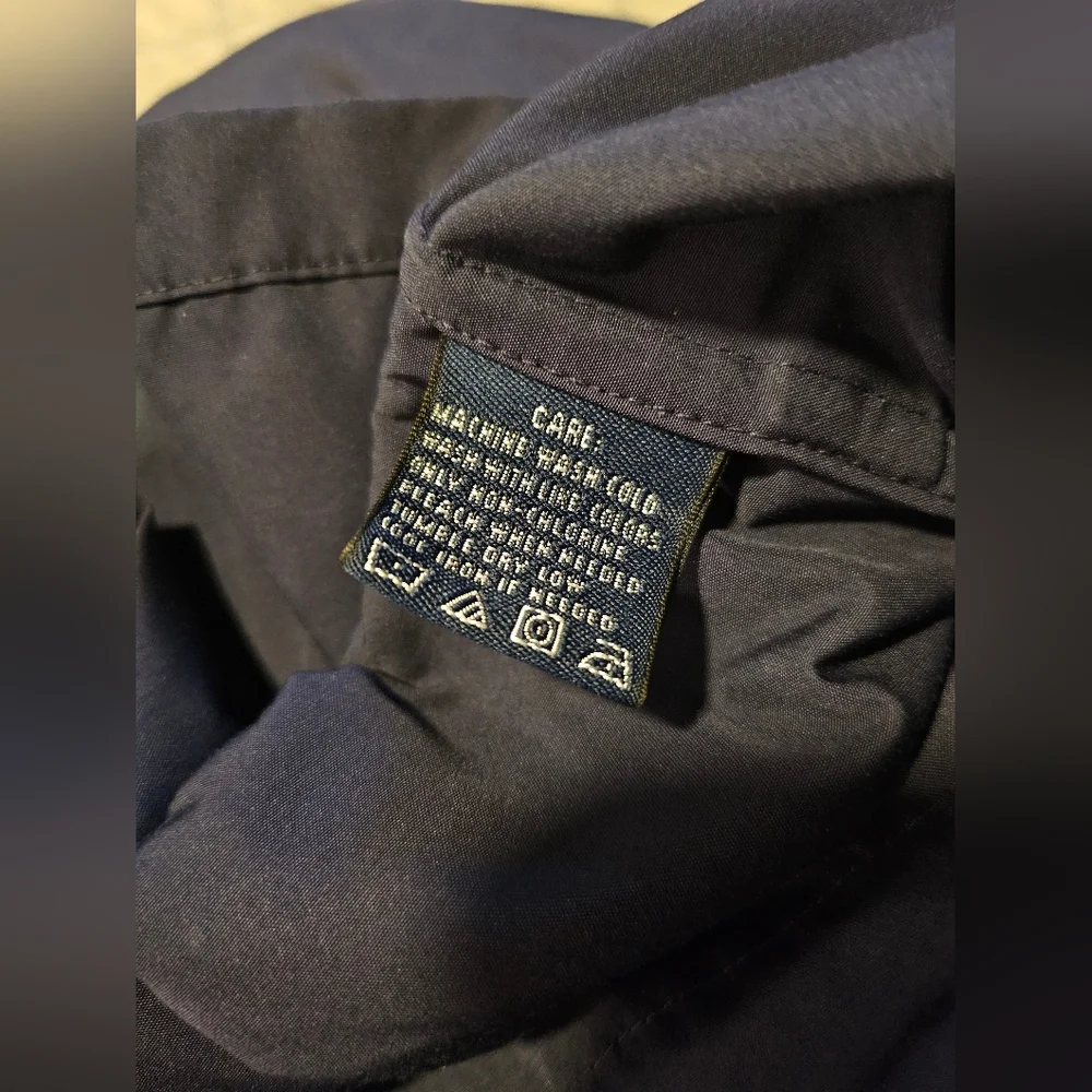 Ralph Lauren Navy Zip-Front Women's Jacket - Picture 9 of 9